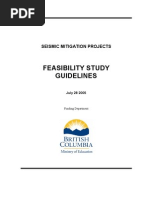 Seismic Feasibility Study Guidelines