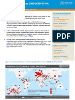 World Health Organization Updated COVID-19 Report-March 25