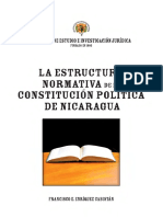 Estructura Normativa de La Constitución Política de Nicaragua