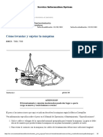 Procedimiento Levantar y Sujetar de Excavadora 320 BL CAT