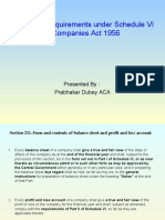 Disclosure Requirement Schedule Vi of Companies Act