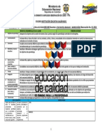 1° OBSERVACION DE CLASES - GALÁPAGOS Sede 01