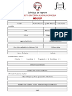 Osjup Formato de Solicitud