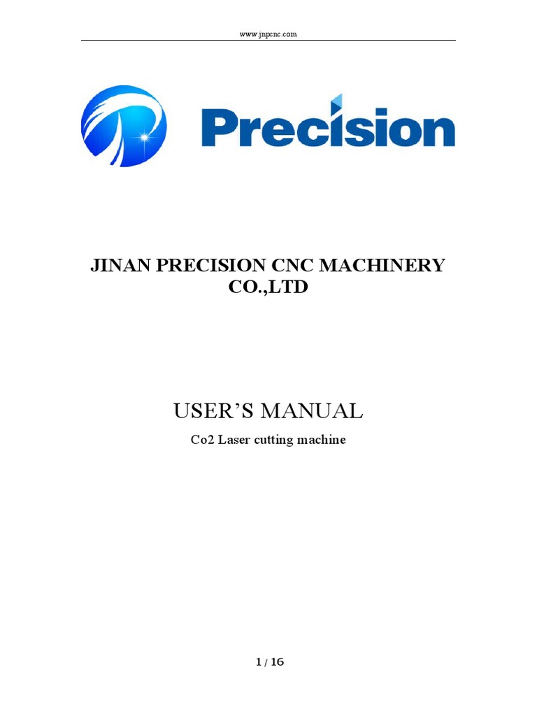 User S Manual Co2 Laser Cutting Machine Pdf Laser Vacuum Tube