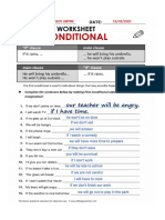 First Conditional Clauses - Patty PDF