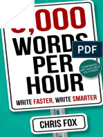 5,000 Words Per Hour - Chris Fox