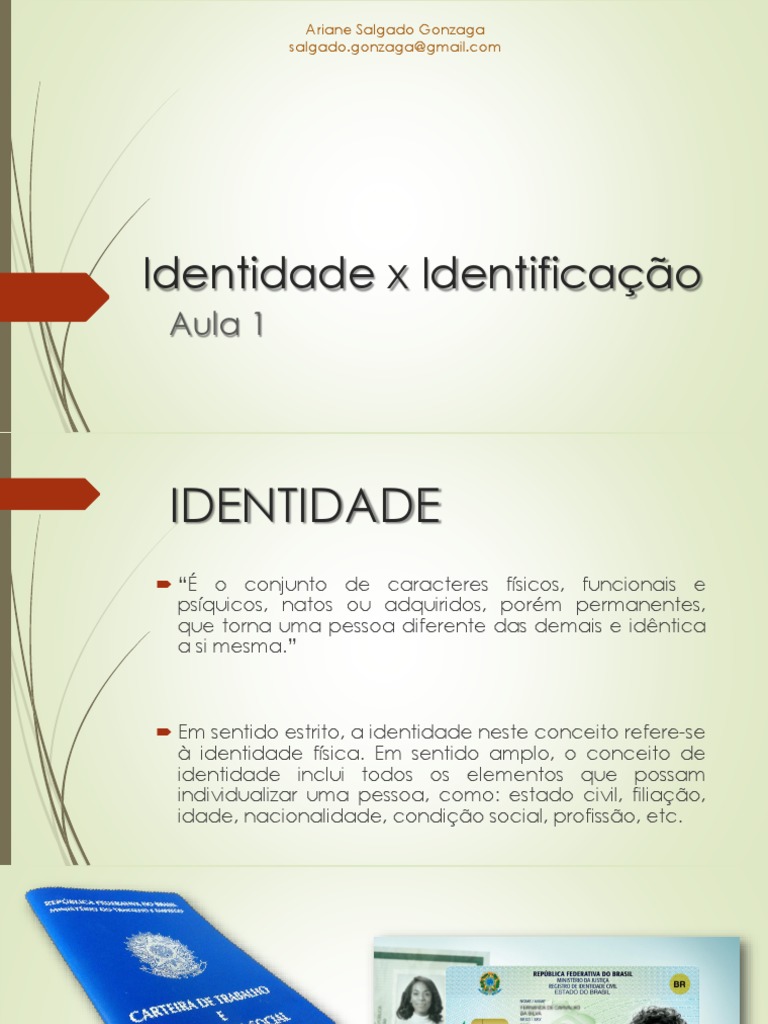 Identidade e Identificação na Odontologia | PDF | Dente | Esmalte dentário