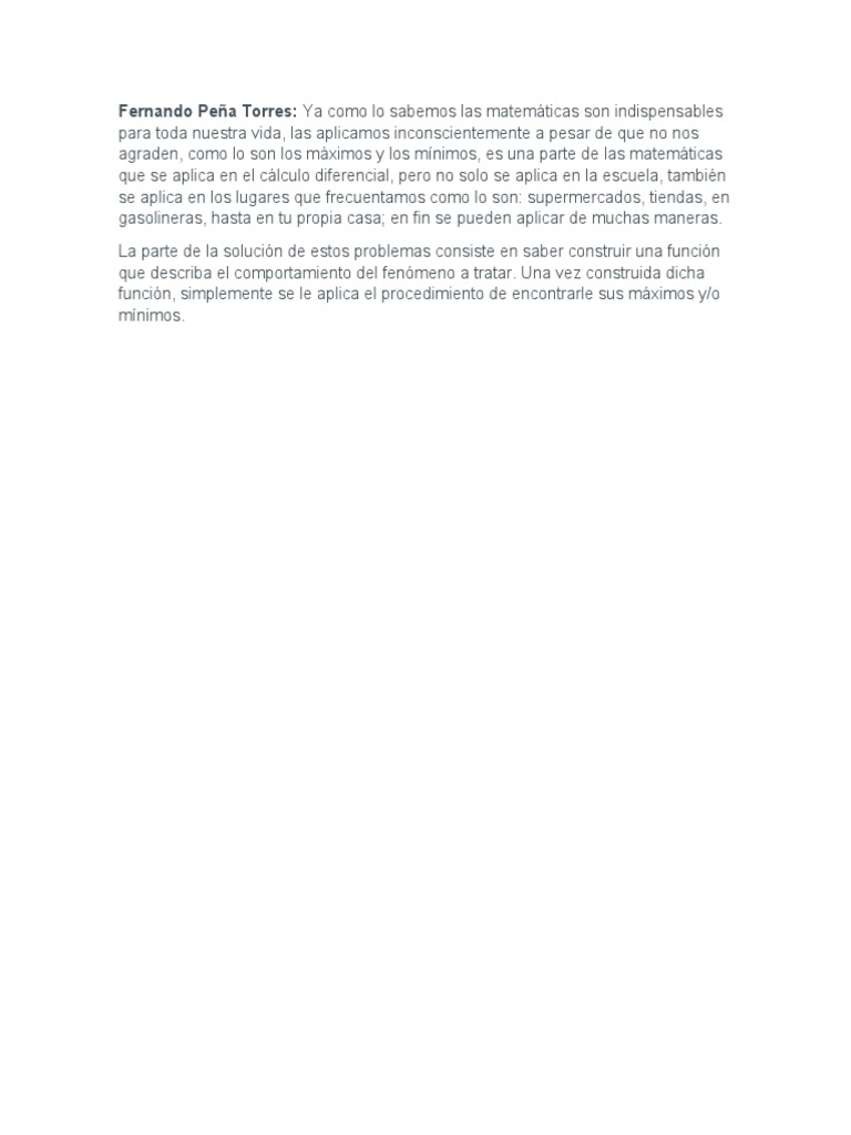 Conclusion Matematicas Aplicadas | PDF