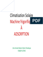 Clim Et Froid Solaire Adsorption For Students 2017-2018