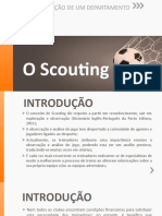 O Scouting - Organização de Um Departamento