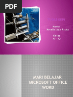 Download Belajar Msword Dan MSexcel 2007 by Amalia Azariska SN45326731 doc pdf