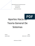 Ensayo de Teoria de Sistemas