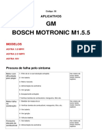 Astra 2.0 16V BOSCH MOTRONIC M1.5.5