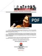 24mar2020 - Comité Central - Ante El Sensible Fallecimiento de Patricia Carmona