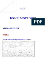 Astra 2.0 MPFI de 1993 em Diante BOSCH MOTRONIC M1.5.2