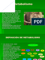 Sem.9 Metabolismo y Enzimas