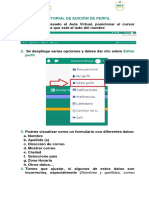 Tutorial Editar Perfil