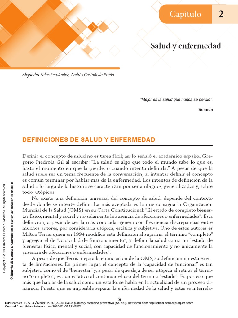 Cap 2 | PDF | Ciencias de la Salud | Medicina