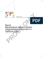 M.Chimaera Infection - Clinical Research Paper
