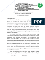 Proposal HUT XXV Tanpa Lembar Pengesahan PDF