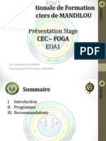 Stage CEC FOGA