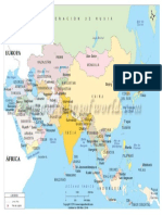 Mapa Político de Asia