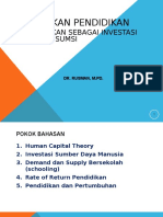 01_Kebijakan Pendidikan sebagai Investasi dan Konsumsi