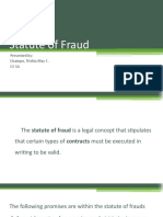 Statute of Fraud