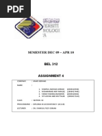 ACKNOWLEDGMENT AND TABLE OF CONTENTS  Statistical 