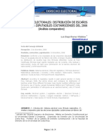 Dialnet MatematicasElectoralesDistribucionDeEscanosEnElecc 3988019 PDF
