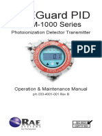 Toxic Gas Detector RAEGuard-PID Manual PDF