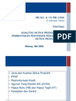 Sosialisasi Pbi No.8-10 Kap & Ppap BPR Konv