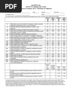 SNAP-IV-C Rating Scale # 6160