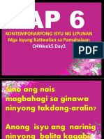 AP6 Q4week5day3 Katiwalian Sa Pamahalaan