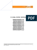 Datasheet DDRAM Hynix PDF