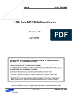 Datasheet DDRAM Samsung PDF