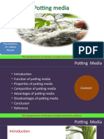 Potting Media