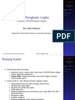TKC205 Kuliah#2 Rangkaian Logika v201703 PDF
