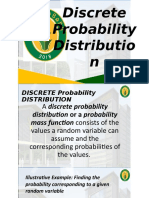Lesson 1.2 Discrete Probabilty Distribution