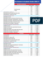 Fee Structure PDF