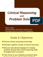 Clinical reasoning