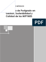 RedEureca - PRÁCTICAS DE MÓDULOS - Programa Postgrado MIPYMES