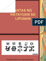 Antas NG Tao Sa Lipunan