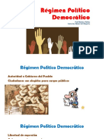 Régimen Político Democrático 10 Año