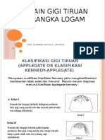 Klasifikasi dan Komponen Desain Gigi Tiruan