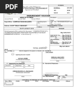 Disbursement Voucher 2