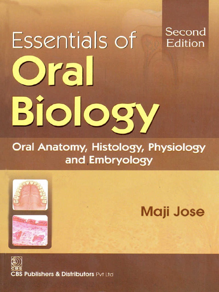 Essentials of Oral Biology PDF PDF Human Tooth Tongue