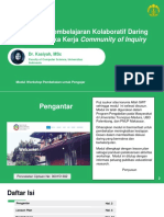 Modul Workshop Memfasilitasi Pembelajaran Kolaboratif Daring Dengan CoI PDF