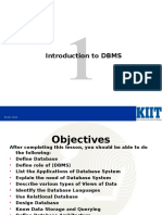 Intoduction To DBMS