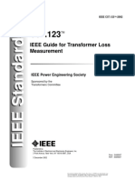 IEEE STD C57.123-2002, IEEE Guide For Transformer Loss Measurement PDF